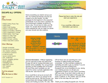 Tablet Screenshot of escapeall.com
